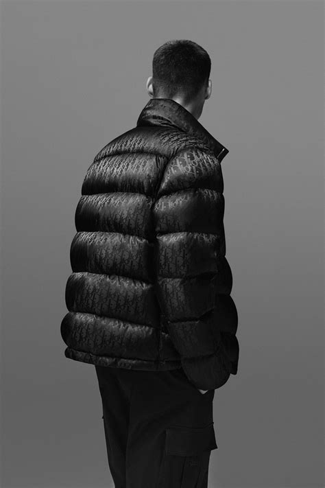 dior leather jacket|dior puffer jacket men's.